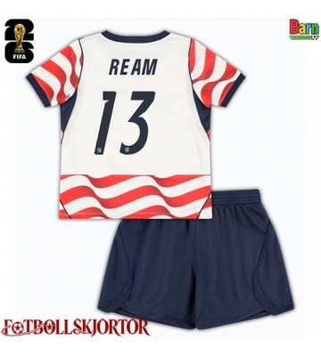 Förenta stater Tim Ream #13 Hemmakläder Barn VM 2026 Kortärmad (+ Korta byxor)